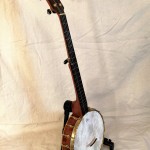 Banjo #005  Sapele / Wenge with brass rod tone ring Banjo #005 Sapele Wenge with brass rod tone ring