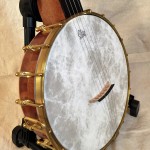 Banjo #005 – Sapele / Wenge with brass rod tone ring Banjo #005 – Sapele Wenge with brass rod tone ring