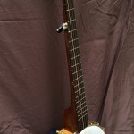 Banjo #010 - Curly Maple, Black Walnut, Wenge banjo 10 left front full